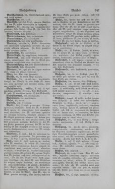 Bild der Seite - 347 - in Lateinisch-Deutsches und Deutsch-Lateinisches Schul-Wörterbuch - Deutsch-Lateinischer Theil