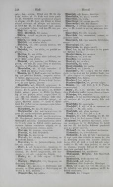 Image of the Page - 348 - in Lateinisch-Deutsches und Deutsch-Lateinisches Schul-Wörterbuch - Deutsch-Lateinischer Theil