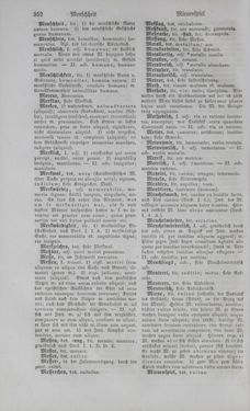 Image of the Page - 352 - in Lateinisch-Deutsches und Deutsch-Lateinisches Schul-Wörterbuch - Deutsch-Lateinischer Theil