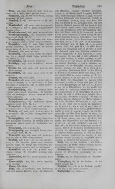 Image of the Page - 375 - in Lateinisch-Deutsches und Deutsch-Lateinisches Schul-Wörterbuch - Deutsch-Lateinischer Theil