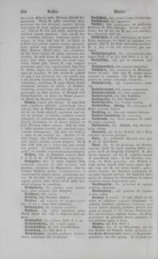 Image of the Page - 404 - in Lateinisch-Deutsches und Deutsch-Lateinisches Schul-Wörterbuch - Deutsch-Lateinischer Theil