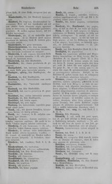 Image of the Page - 405 - in Lateinisch-Deutsches und Deutsch-Lateinisches Schul-Wörterbuch - Deutsch-Lateinischer Theil