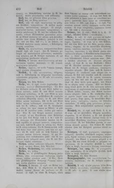 Image of the Page - 412 - in Lateinisch-Deutsches und Deutsch-Lateinisches Schul-Wörterbuch - Deutsch-Lateinischer Theil