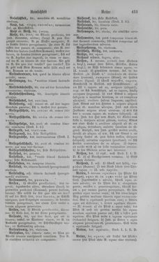 Image of the Page - 413 - in Lateinisch-Deutsches und Deutsch-Lateinisches Schul-Wörterbuch - Deutsch-Lateinischer Theil