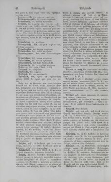Image of the Page - 414 - in Lateinisch-Deutsches und Deutsch-Lateinisches Schul-Wörterbuch - Deutsch-Lateinischer Theil