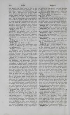 Image of the Page - 422 - in Lateinisch-Deutsches und Deutsch-Lateinisches Schul-Wörterbuch - Deutsch-Lateinischer Theil