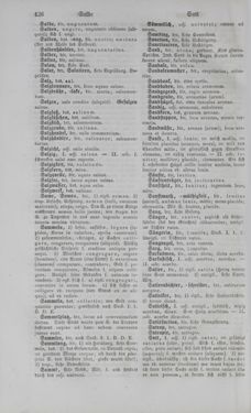 Bild der Seite - 426 - in Lateinisch-Deutsches und Deutsch-Lateinisches Schul-Wörterbuch - Deutsch-Lateinischer Theil