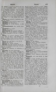 Image of the Page - 433 - in Lateinisch-Deutsches und Deutsch-Lateinisches Schul-Wörterbuch - Deutsch-Lateinischer Theil