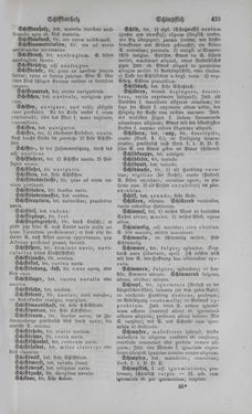 Image of the Page - 435 - in Lateinisch-Deutsches und Deutsch-Lateinisches Schul-Wörterbuch - Deutsch-Lateinischer Theil