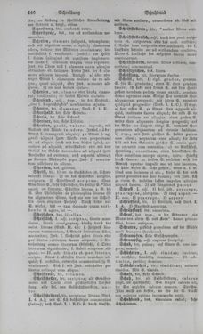 Image of the Page - 446 - in Lateinisch-Deutsches und Deutsch-Lateinisches Schul-Wörterbuch - Deutsch-Lateinischer Theil