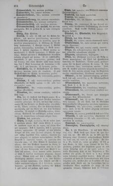 Image of the Page - 464 - in Lateinisch-Deutsches und Deutsch-Lateinisches Schul-Wörterbuch - Deutsch-Lateinischer Theil