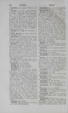 Image of the Page - 486 - in Lateinisch-Deutsches und Deutsch-Lateinisches Schul-Wörterbuch - Deutsch-Lateinischer Theil