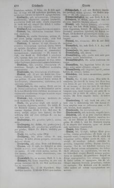 Image of the Page - 488 - in Lateinisch-Deutsches und Deutsch-Lateinisches Schul-Wörterbuch - Deutsch-Lateinischer Theil