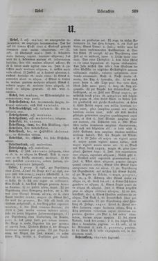 Image of the Page - 509 - in Lateinisch-Deutsches und Deutsch-Lateinisches Schul-Wörterbuch - Deutsch-Lateinischer Theil