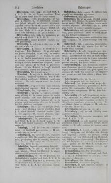 Bild der Seite - 512 - in Lateinisch-Deutsches und Deutsch-Lateinisches Schul-Wörterbuch - Deutsch-Lateinischer Theil