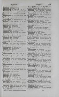 Bild der Seite - 529 - in Lateinisch-Deutsches und Deutsch-Lateinisches Schul-Wörterbuch - Deutsch-Lateinischer Theil