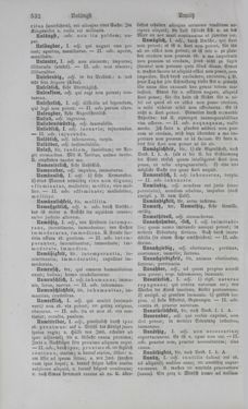 Image of the Page - 532 - in Lateinisch-Deutsches und Deutsch-Lateinisches Schul-Wörterbuch - Deutsch-Lateinischer Theil
