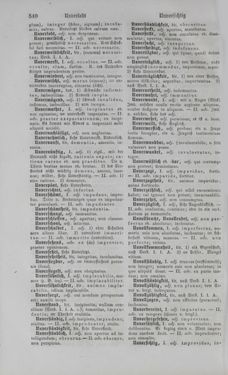 Image of the Page - 540 - in Lateinisch-Deutsches und Deutsch-Lateinisches Schul-Wörterbuch - Deutsch-Lateinischer Theil