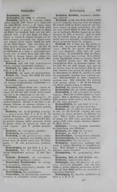 Image of the Page - 547 - in Lateinisch-Deutsches und Deutsch-Lateinisches Schul-Wörterbuch - Deutsch-Lateinischer Theil