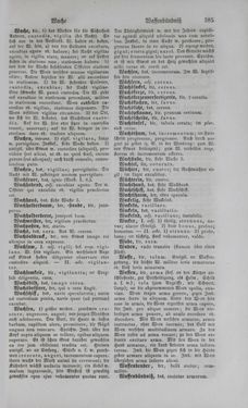 Bild der Seite - 585 - in Lateinisch-Deutsches und Deutsch-Lateinisches Schul-Wörterbuch - Deutsch-Lateinischer Theil