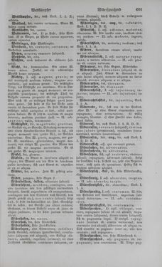 Bild der Seite - 601 - in Lateinisch-Deutsches und Deutsch-Lateinisches Schul-Wörterbuch - Deutsch-Lateinischer Theil