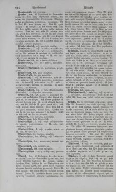 Bild der Seite - 614 - in Lateinisch-Deutsches und Deutsch-Lateinisches Schul-Wörterbuch - Deutsch-Lateinischer Theil