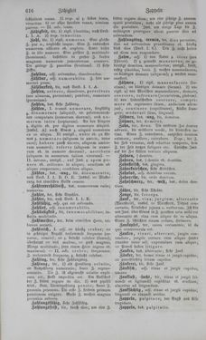 Bild der Seite - 616 - in Lateinisch-Deutsches und Deutsch-Lateinisches Schul-Wörterbuch - Deutsch-Lateinischer Theil
