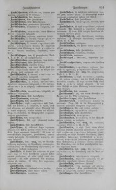 Bild der Seite - 631 - in Lateinisch-Deutsches und Deutsch-Lateinisches Schul-Wörterbuch - Deutsch-Lateinischer Theil