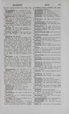 Image of the Page - 639 - in Lateinisch-Deutsches und Deutsch-Lateinisches Schul-Wörterbuch - Deutsch-Lateinischer Theil