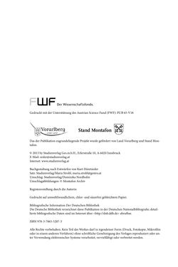 Bild der Seite - (000006) - in Erzählen vom Leben im 20. Jahrhundert - Erinnerungspraxis und Erzähltraditionen in lebensgeschichtlichen Interviews am Beispiel der Region Montafon/Vorarlberg