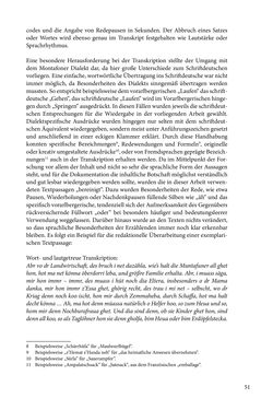 Bild der Seite - 51 - in Erzählen vom Leben im 20. Jahrhundert - Erinnerungspraxis und Erzähltraditionen in lebensgeschichtlichen Interviews am Beispiel der Region Montafon/Vorarlberg