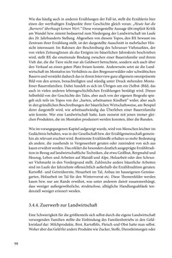 Image of the Page - 98 - in Erzählen vom Leben im 20. Jahrhundert - Erinnerungspraxis und Erzähltraditionen in lebensgeschichtlichen Interviews am Beispiel der Region Montafon/Vorarlberg