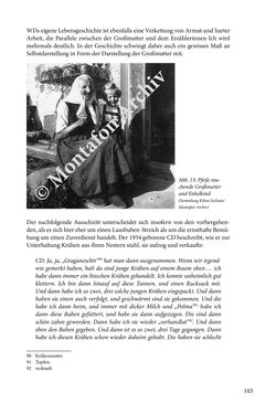 Bild der Seite - 103 - in Erzählen vom Leben im 20. Jahrhundert - Erinnerungspraxis und Erzähltraditionen in lebensgeschichtlichen Interviews am Beispiel der Region Montafon/Vorarlberg