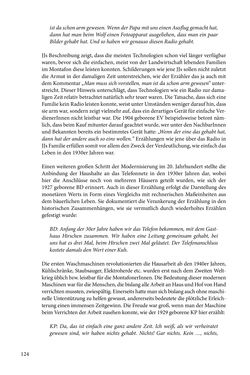 Image of the Page - 124 - in Erzählen vom Leben im 20. Jahrhundert - Erinnerungspraxis und Erzähltraditionen in lebensgeschichtlichen Interviews am Beispiel der Region Montafon/Vorarlberg