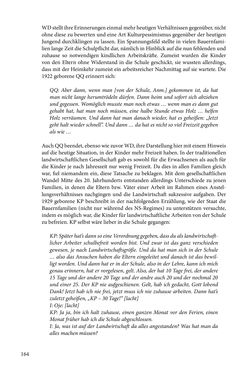 Image of the Page - 164 - in Erzählen vom Leben im 20. Jahrhundert - Erinnerungspraxis und Erzähltraditionen in lebensgeschichtlichen Interviews am Beispiel der Region Montafon/Vorarlberg