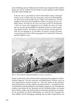 Bild der Seite - 166 - in Erzählen vom Leben im 20. Jahrhundert - Erinnerungspraxis und Erzähltraditionen in lebensgeschichtlichen Interviews am Beispiel der Region Montafon/Vorarlberg