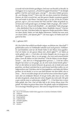 Bild der Seite - 184 - in Erzählen vom Leben im 20. Jahrhundert - Erinnerungspraxis und Erzähltraditionen in lebensgeschichtlichen Interviews am Beispiel der Region Montafon/Vorarlberg