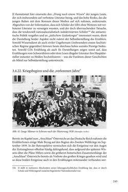 Image of the Page - 243 - in Erzählen vom Leben im 20. Jahrhundert - Erinnerungspraxis und Erzähltraditionen in lebensgeschichtlichen Interviews am Beispiel der Region Montafon/Vorarlberg