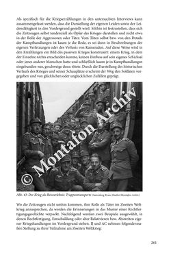 Image of the Page - 261 - in Erzählen vom Leben im 20. Jahrhundert - Erinnerungspraxis und Erzähltraditionen in lebensgeschichtlichen Interviews am Beispiel der Region Montafon/Vorarlberg
