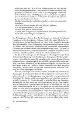 Bild der Seite - 312 - in Erzählen vom Leben im 20. Jahrhundert - Erinnerungspraxis und Erzähltraditionen in lebensgeschichtlichen Interviews am Beispiel der Region Montafon/Vorarlberg