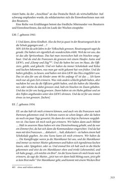 Bild der Seite - 313 - in Erzählen vom Leben im 20. Jahrhundert - Erinnerungspraxis und Erzähltraditionen in lebensgeschichtlichen Interviews am Beispiel der Region Montafon/Vorarlberg