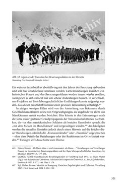 Image of the Page - 321 - in Erzählen vom Leben im 20. Jahrhundert - Erinnerungspraxis und Erzähltraditionen in lebensgeschichtlichen Interviews am Beispiel der Region Montafon/Vorarlberg