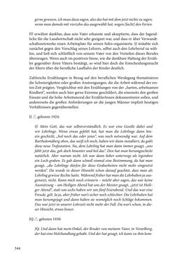 Image of the Page - 344 - in Erzählen vom Leben im 20. Jahrhundert - Erinnerungspraxis und Erzähltraditionen in lebensgeschichtlichen Interviews am Beispiel der Region Montafon/Vorarlberg