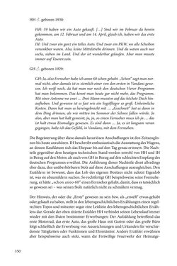 Bild der Seite - 350 - in Erzählen vom Leben im 20. Jahrhundert - Erinnerungspraxis und Erzähltraditionen in lebensgeschichtlichen Interviews am Beispiel der Region Montafon/Vorarlberg