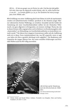 Bild der Seite - 371 - in Erzählen vom Leben im 20. Jahrhundert - Erinnerungspraxis und Erzähltraditionen in lebensgeschichtlichen Interviews am Beispiel der Region Montafon/Vorarlberg