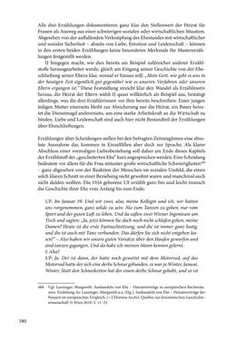 Image of the Page - 380 - in Erzählen vom Leben im 20. Jahrhundert - Erinnerungspraxis und Erzähltraditionen in lebensgeschichtlichen Interviews am Beispiel der Region Montafon/Vorarlberg