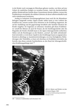 Image of the Page - 384 - in Erzählen vom Leben im 20. Jahrhundert - Erinnerungspraxis und Erzähltraditionen in lebensgeschichtlichen Interviews am Beispiel der Region Montafon/Vorarlberg