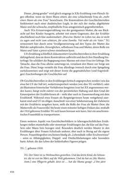 Image of the Page - 416 - in Erzählen vom Leben im 20. Jahrhundert - Erinnerungspraxis und Erzähltraditionen in lebensgeschichtlichen Interviews am Beispiel der Region Montafon/Vorarlberg