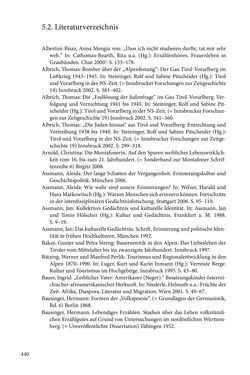 Image of the Page - 440 - in Erzählen vom Leben im 20. Jahrhundert - Erinnerungspraxis und Erzähltraditionen in lebensgeschichtlichen Interviews am Beispiel der Region Montafon/Vorarlberg