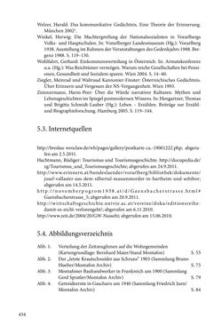 Image of the Page - 454 - in Erzählen vom Leben im 20. Jahrhundert - Erinnerungspraxis und Erzähltraditionen in lebensgeschichtlichen Interviews am Beispiel der Region Montafon/Vorarlberg